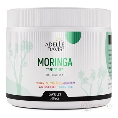 Adelle Davis MORINGA 300 kapslí – Hledejceny.cz