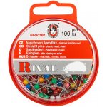 BELLATEX s.r.o. G - Špendlík napichovací Fe 31x0,60mm (v.31) barevná hlava 100ks – Sleviste.cz