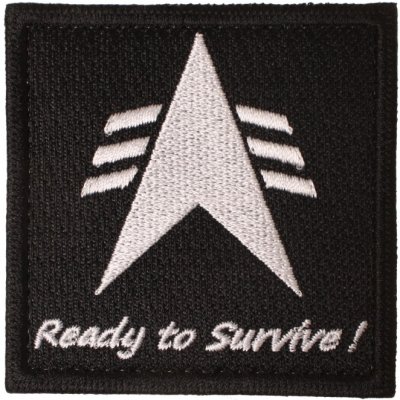 ALFA TACTICAL Nášivka Ready to Survive ! – Sleviste.cz