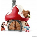 Schleich Šmoulové dům s figurkami 20803 – Zboží Dáma