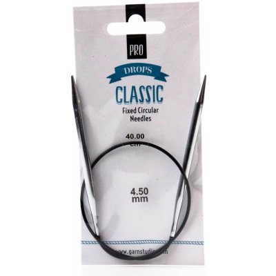 Jehlice kruhové Drops Pro Classic 40 cm č. 4,5 – Zboží Dáma