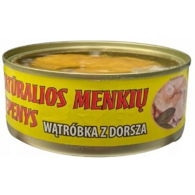 Baltijas Konservai Přírodní játra z tresky v omáčce 240 g – Zboží Dáma Baltijas Konservai Přírodní játra z tresky v omáčce 240 g – Zboží Dáma