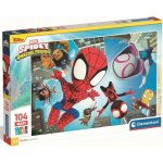 CLEMENTONI Spidey a jeho přátelé Ve vzduchu MAXI 104 dílků – Sleviste.cz