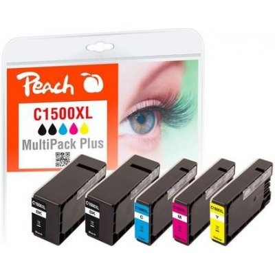 Peach Multipack Plus, compatible avec Canon PGI-570, CLI-571