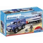 Playmobil 5187 POLICEJNÍ VŮZ S MOTOROVÝM ČLUNEM – Zbozi.Blesk.cz