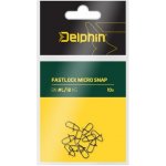 Delphin Karabinka Fastlock micro snap M 9kg 10ks – Hledejceny.cz