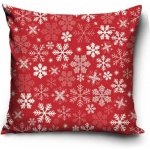 TipTrade Vánoční Bílé vločky 40 x 40 cm – Zboží Mobilmania