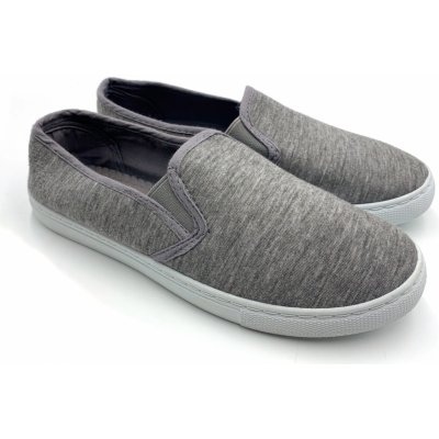 Dámské espadrilky šedé – Zboží Mobilmania
