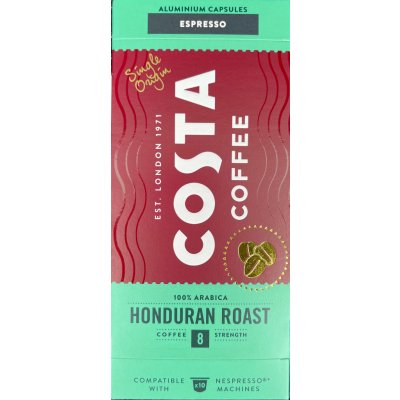 Costa Coffee Honduran Roast do Nespresso hliníkové kapsle 10 ks – Hledejceny.cz