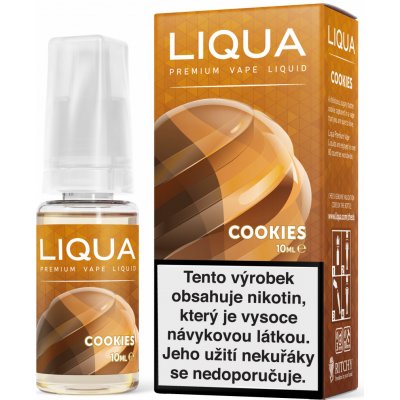 Ritchy Liqua Cookies 10 ml 0 mg – Zbozi.Blesk.cz