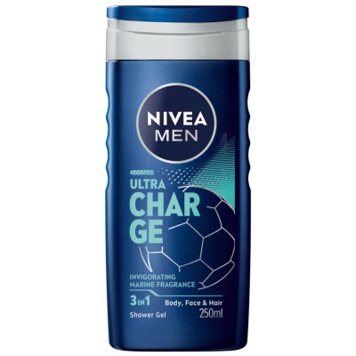 Nivea Men Ultra Charge Sprchový gel 250 ml