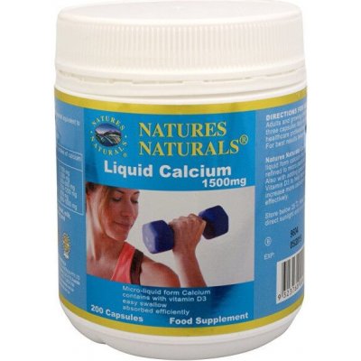 Australian Remedy Liquid Calcium 1500 mg 200 kapslí