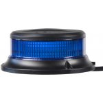 Stualarm LED maják, 12-24V, 18x1W modrý, pevná montáž, ECE R65 R10