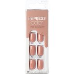 KISS imPRESS Color Short umělé nehty Sandbox 30 ks – Zboží Dáma