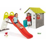 Smoby Set domeček Jolie modrý Funny Double Toboggan 2m – Sleviste.cz
