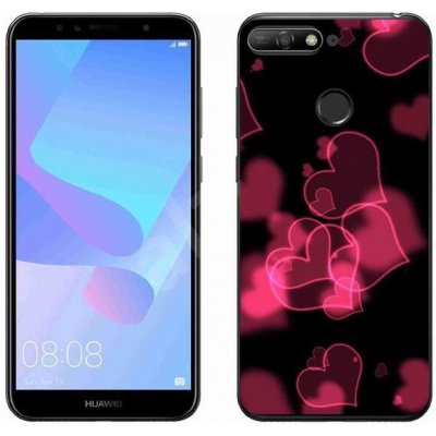 Pouzdro mmCase Gelové Huawei Y6 Prime 2018 - červená srdíčka – Zbozi.Blesk.cz