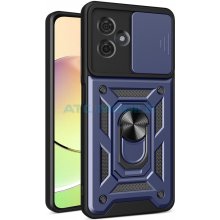 Shield4U Shockproof Camera Sliding kryt Motorola Moto G54 5G XT2343-6 s uzavřením kamery modrý