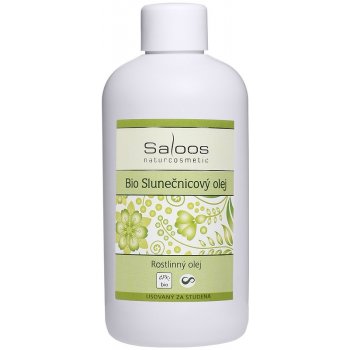 Saloos Bio slunečnicový rostlinný olej lisovaný za studena 250 ml