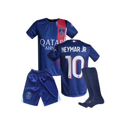 SP Neymar JR fotbalový A2 komplet vzor PSG dres a trenýrky 2023 – Zboží Mobilmania