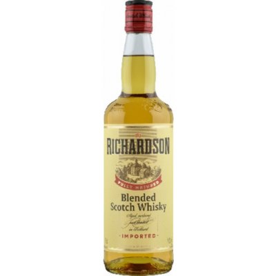 RICHARDSON WHISKY 40% 0,7 l (holá láhev) – Hledejceny.cz