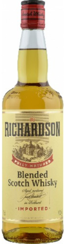 RICHARDSON WHISKY 40% 0,7 l (holá láhev)