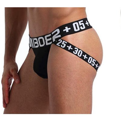 Sexy Jockstrap MIBOER s pohodlnou kapsou - Black – Zboží Mobilmania