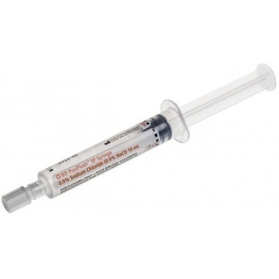 Stříkačka injekční 3-dílná předplněná BD PosiFlush s NaCl 0,9%, 10 ml, 30 ks – Zboží Mobilmania