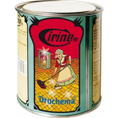 Cirine žlutá tuhá pasta, dřevo a linoleum na parkety 550 g – Sleviste.cz