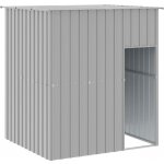 vidaXL Psí bouda se střechou světle šedá 165 x 153 x 181 cm – HobbyKompas.cz