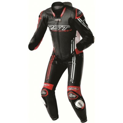Jednodílná kombinéza RST Race Dept V4.2 D3O černá/červená/bílá | Zboží Auto