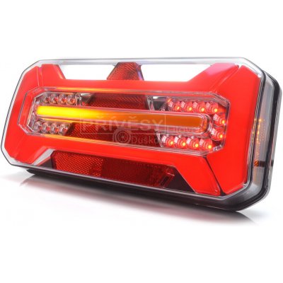 Svítilna WAS W184 DD sdružená LED 12-24V, P, BL/BR/KO/ ML/CO,dynamický blinkr IP66/68 – Zboží Mobilmania