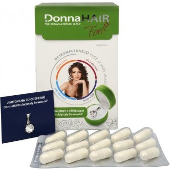 Donna Hair Forte 3 měsíční kúra 90 kapslí od 596 Kč - Heureka.cz