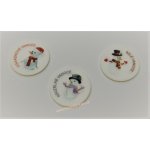 Jedlý papír Sněhulák mini obrázky 30ks – Zboží Dáma