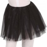 Fiestas Guirca Fiestas tylová sukně Tutu černá 40 cm – Hledejceny.cz
