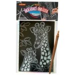 Škrabací obrázek Holografický AUTO – Zboží Dáma