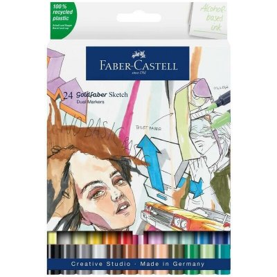 Faber-Castell sada 24 ks 164624 – Hledejceny.cz