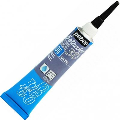 Pebeo Setacolor 3D kontura 06 metalická lilac 20 ml – Zboží Mobilmania