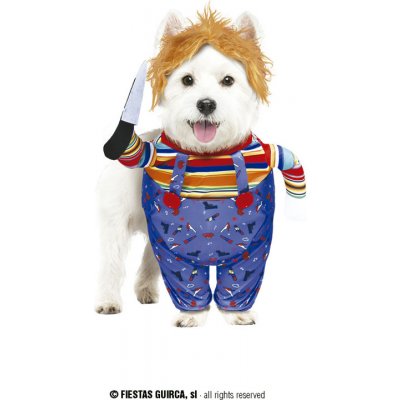 Guirca pro psa Halloween Panenka Chucky – Zboží Mobilmania