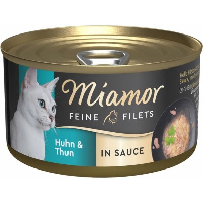 Miamor jemné filety v omáčce kuře s tuňákem 24 x 85 g