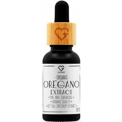 Goodie Oregánový olej BIO CO2 full spektrum extrakt min.80% Carvacrol Oregano Extract 30 ml – Hledejceny.cz