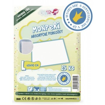 MonPeri Absorpční podložky L 25 ks 60x90