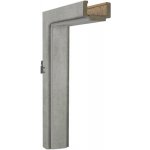Solodoor obložková zárubeň 80 P 830 × 1982 mm fólie tloušťka zdi 95-115 mm pravá beton 701000066121 – HobbyKompas.cz