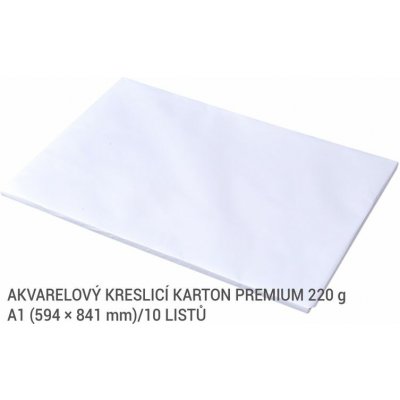 Kreslicí karton A1 220 g - 10 ks – Zboží Mobilmania