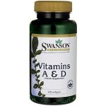Swanson Vitamín A 5000 iu + D 400 iu 250 kapslí – Hledejceny.cz