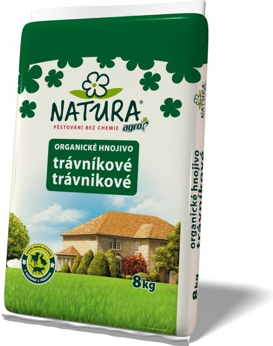 Agro NATURA Organické trávníkové hnojivo 8 kg od 308 Kč - Heureka.cz
