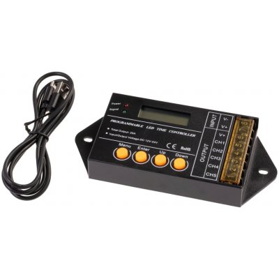 T-LED Programovatelný ovladač pro LED USB 5CH 20A 06182 – Zboží Mobilmania