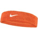 Nike Swoosh Headband team orange/white Oranžový – Zboží Mobilmania