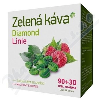 Zelená Káva Diamond Linie 120 tobolek