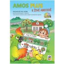 AMOS PLUS K ŽIVÉ ABECEDĚ se samolepkami (barevný pracovní sešit)