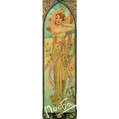 Záložka Alfons Mucha – Nádhera dne